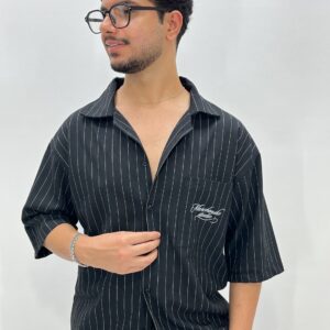 پیراهن لنین خارجی آستین کوتاه